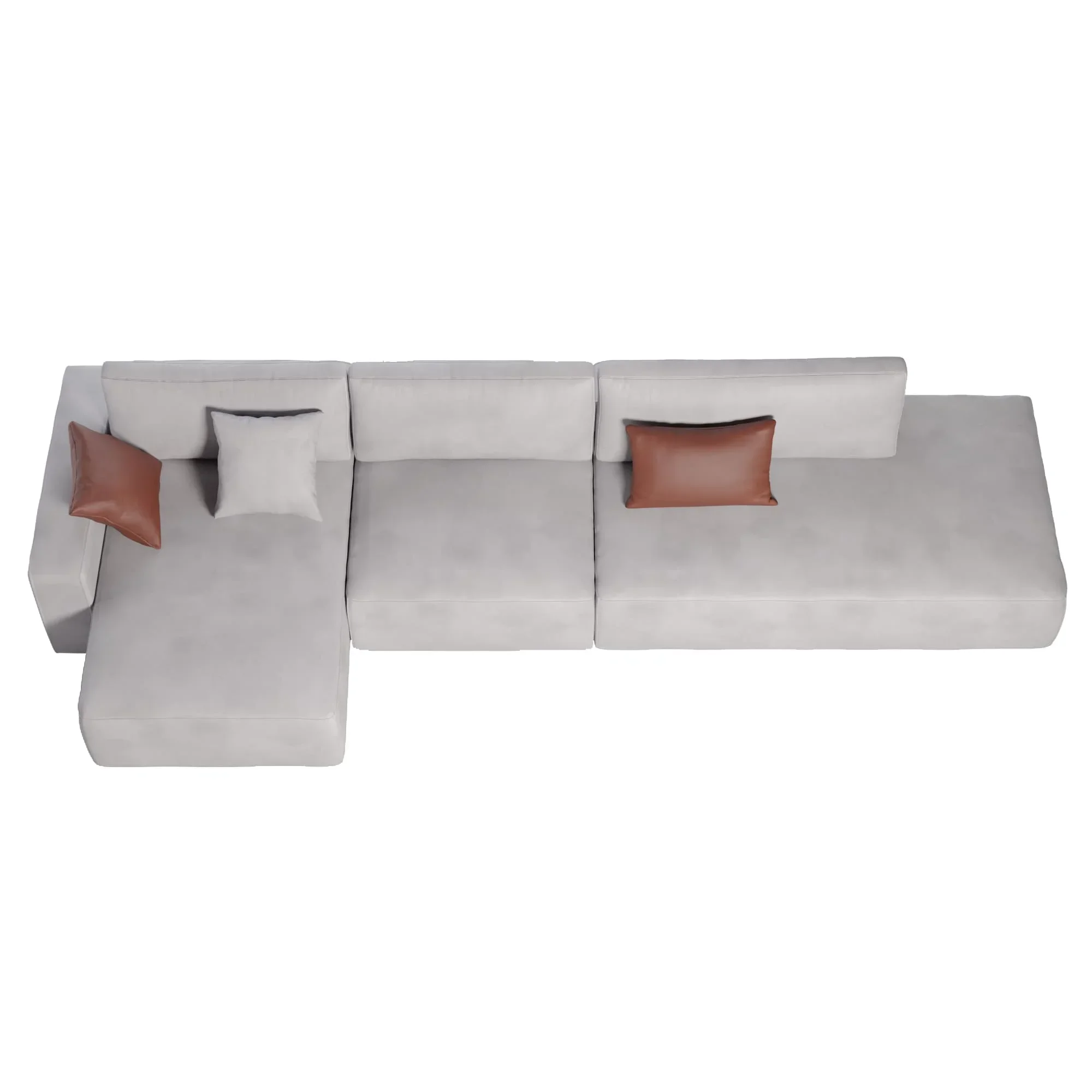 Simple L-Shaped Contemporary Design Leather Corner Modular Sofa
Simple L-Shaped Contemporary Design Leather Corner Modular Sofa
