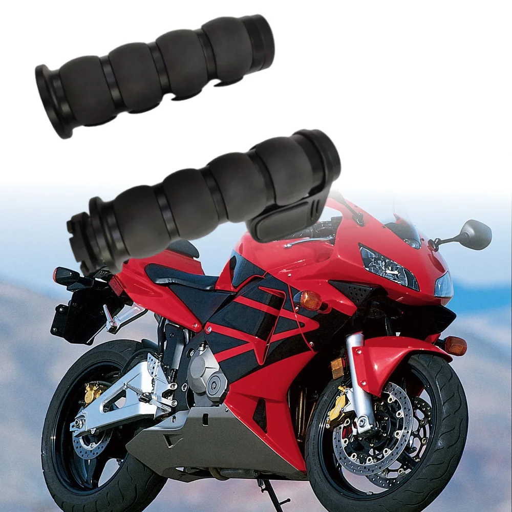 2pcs Motorcycle Hand Grips For Honda CBR Kawasaki 250 500 ZX6 ZX7 ZX9 Suzuki GSXR Hayabusa Yamaha FZR YZF All Years 
2pcs Motorcycle Hand Grips For Honda CBR Kawasaki 250 500 ZX6 ZX7 ZX9 Suzuki GSXR Hayabusa Yamaha FZR YZF All Years