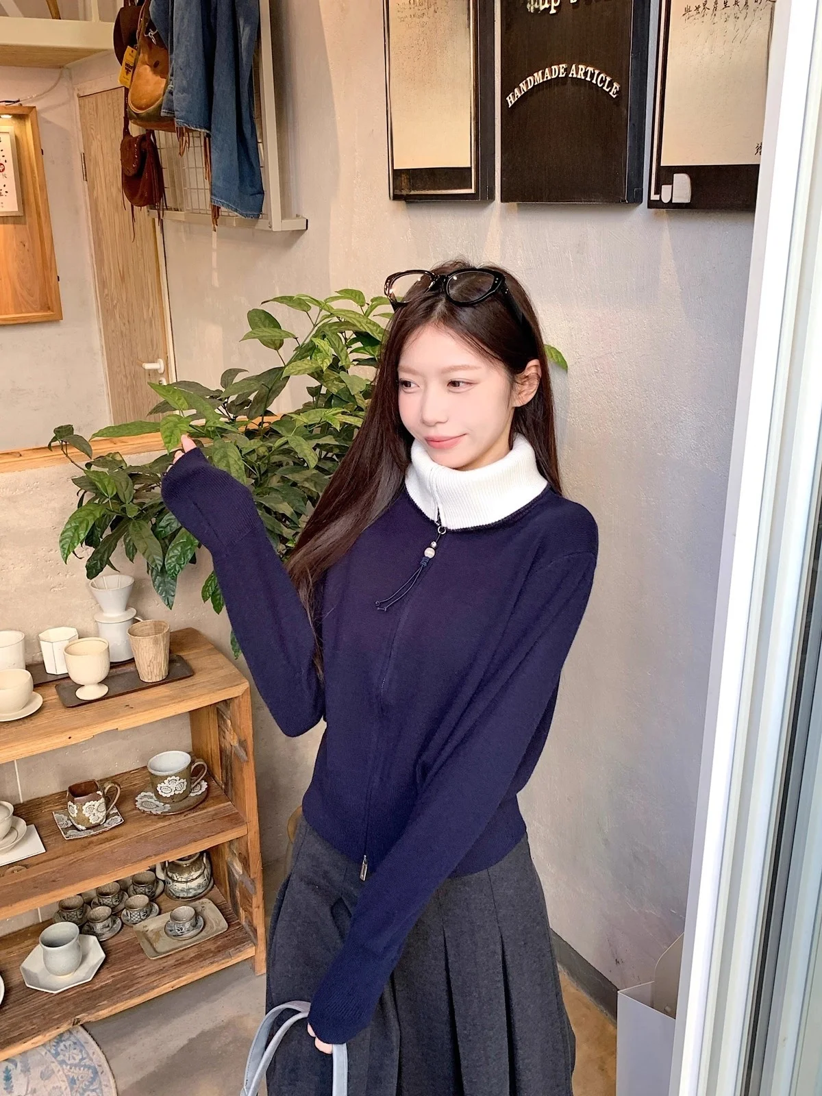 Zikeci Women's High Collar Zipper Knitted Sweater Cardigan Warm Autumn Winter Faion Slim Fit Long Sve Korean Sle Top
Zikeci Women's High Collar Zipper Knitted Sweater Cardigan Warm Autumn Winter Faion Slim Fit Long Sve Korean Sle Top