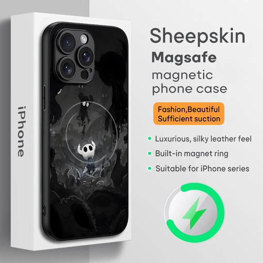 Hollow Knights Popular game Phone Case For iPhone 16 15 14 13 12 11 Plus Pro Max High-end Luxury Magsafe Sheepskin 
Hollow Knights Popular game Phone Case For iPhone 16 15 14 13 12 11 Plus Pro Max High-end Luxury Magsafe Sheepskin