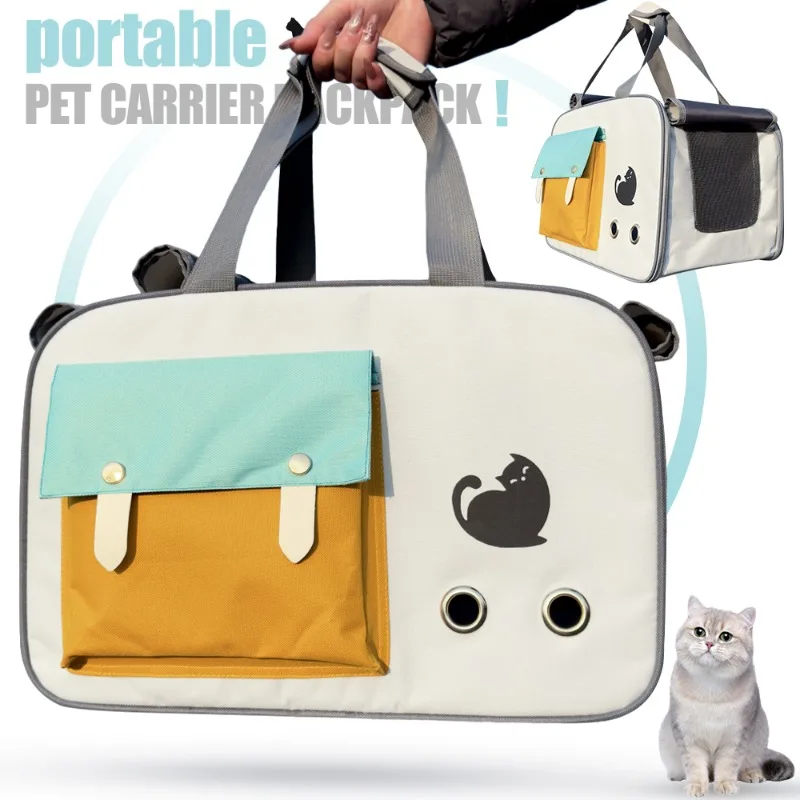 Переноска для кошек, портативная дорожная сумка для домашних животных, сумка для кошек, большая вместительная дышащая повседневная дорожная сумка для домашних животных, новый стиль, складная переноска для кошек
Переноска для кошек, портативная дорожная сумка для домашних животных, сумка для кошек, большая вместительная дышащая повседневная дорожная сумка для домашних животных, новый стиль, складная переноска для кошек