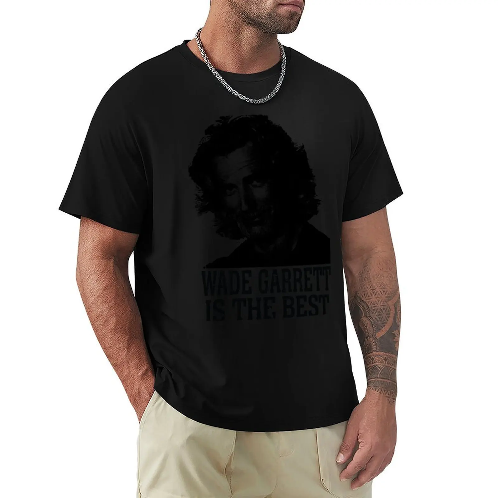 Wade Garrett is The Best T-Shirt Fashion Casual Short Sleeve Top
Wade Garrett is The Best T-Shirt Fashion Casual Short Sleeve Top