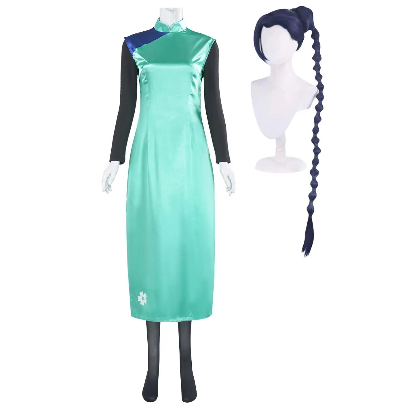 Аниме Killer Seven ролевая игра Scissor Seven Thirteen Qipao зеленое платье костюм или парик для женщин
Аниме Killer Seven ролевая игра Scissor Seven Thirteen Qipao зеленое платье костюм или парик для женщин