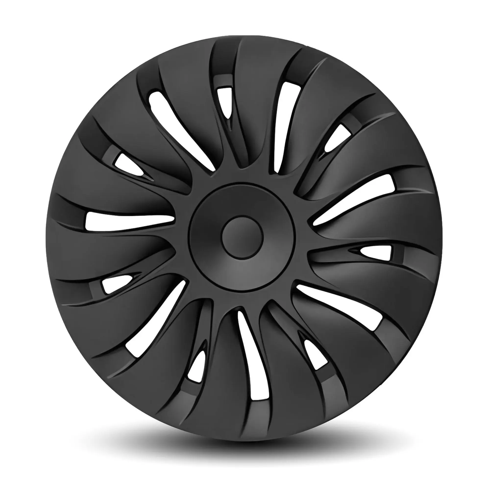 A set of 4 PCs 19-inch rim protector hubcap ABS + PC matte black hubcap for Tesla Model Y 2019-2024
A set of 4 PCs 19-inch rim protector hubcap ABS + PC matte black hubcap for Tesla Model Y 2019-2024