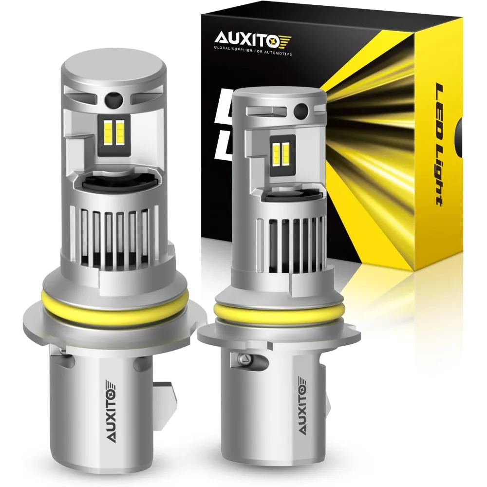 2025 Upgraded 9004/HB1 Fog Light, 900% Brightness, 6000K Cool White Powersports Bulbs with Fan, Plug and Play, Non-Polarity, Pa
2025 Upgraded 9004/HB1 Fog Light, 900% Brightness, 6000K Cool White Powersports Bulbs with Fan, Plug and Play, Non-Polarity, Pa