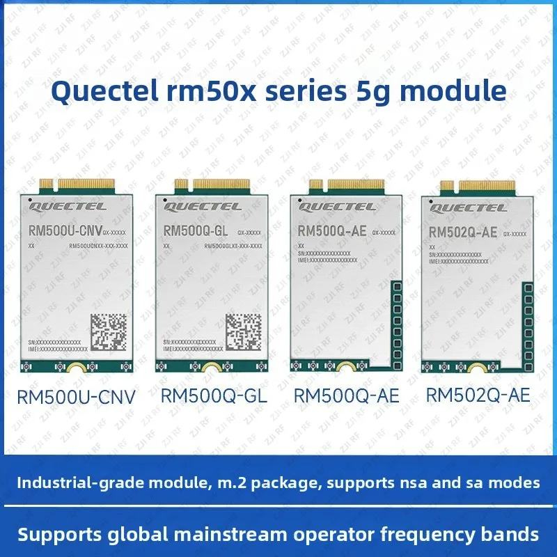 Quectel RM500U IoT 5G Full Netcom Module Industrial Gateway M.2 Package Wireless Communication Module
Quectel RM500U IoT 5G Full Netcom Module Industrial Gateway M.2 Package Wireless Communication Module