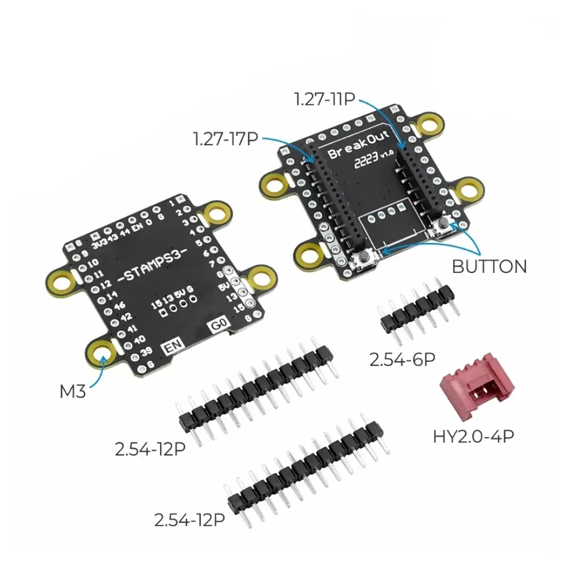 N93R For M5stack M5stamps3 Breakout Extension Board Versatile & Compact Ideal For Iot Projects Multiple Devices
N93R For M5stack M5stamps3 Breakout Extension Board Versatile & Compact Ideal For Iot Projects Multiple Devices