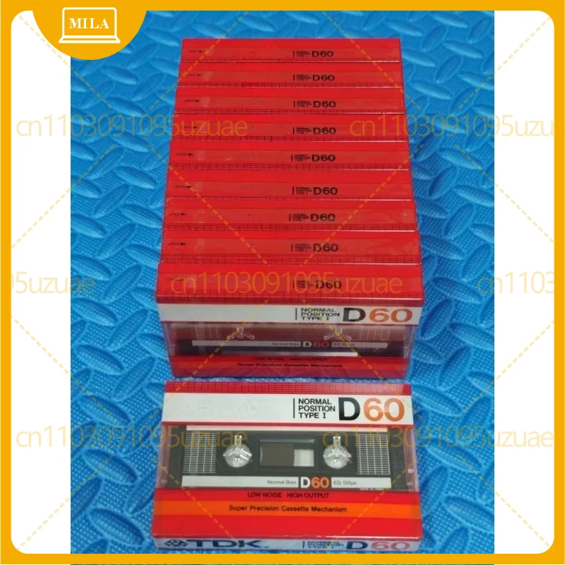 10pcs For TDK D60 85 Version Type I Blank Audio Cassette Tape, Brand New Sealed Vintage Nostalgic Collection
10pcs For TDK D60 85 Version Type I Blank Audio Cassette Tape, Brand New Sealed Vintage Nostalgic Collection