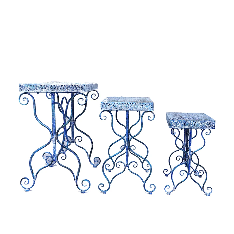 Retro old wrought iron flower tray flower pot frame, courtyard balcony console, garden grocery rack
Retro old wrought iron flower tray flower pot frame, courtyard balcony console, garden grocery rack