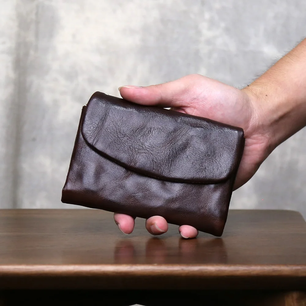 High-Quality Leather Wallets Vintage Multi-Card Holder Multi-Layer Large Capacity Money Clip for Men And Women
High-Quality Leather Wallets Vintage Multi-Card Holder Multi-Layer Large Capacity Money Clip for Men And Women