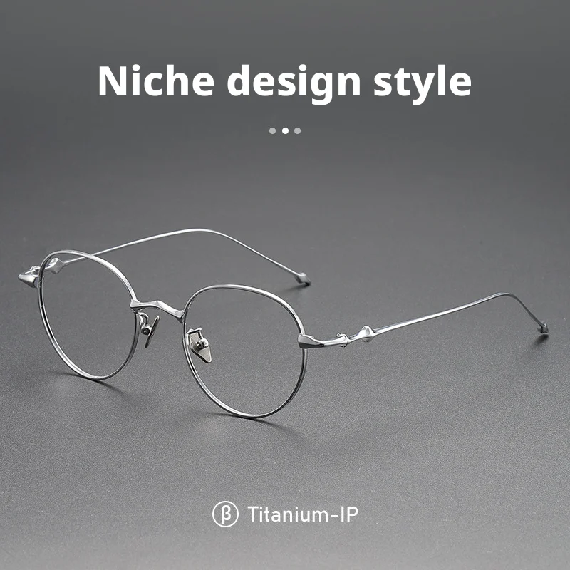 YCFoya Brand Ultralight Titanium Eyewear Women Men Big Round Frame Customizable Vintage Optical Prescription Eyeglasses GP701
YCFoya Brand Ultralight Titanium Eyewear Women Men Big Round Frame Customizable Vintage Optical Prescription Eyeglasses GP701
