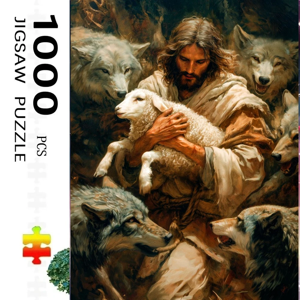 500/1000 PCS Jigsaw Puzzle Jesus the Good Shepherd Diy for Adults Beginners , Gifts Home Decoration Games
500/1000 PCS Jigsaw Puzzle Jesus the Good Shepherd Diy for Adults Beginners , Gifts Home Decoration Games