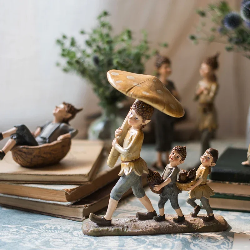 Cute Cartoon Fantasy Forest Elf Resin Craft Ornament, Living Room TV Cabinet Bedroom Balcony Garden Desktop Home Decoration Gift
Cute Cartoon Fantasy Forest Elf Resin Craft Ornament, Living Room TV Cabinet Bedroom Balcony Garden Desktop Home Decoration Gift