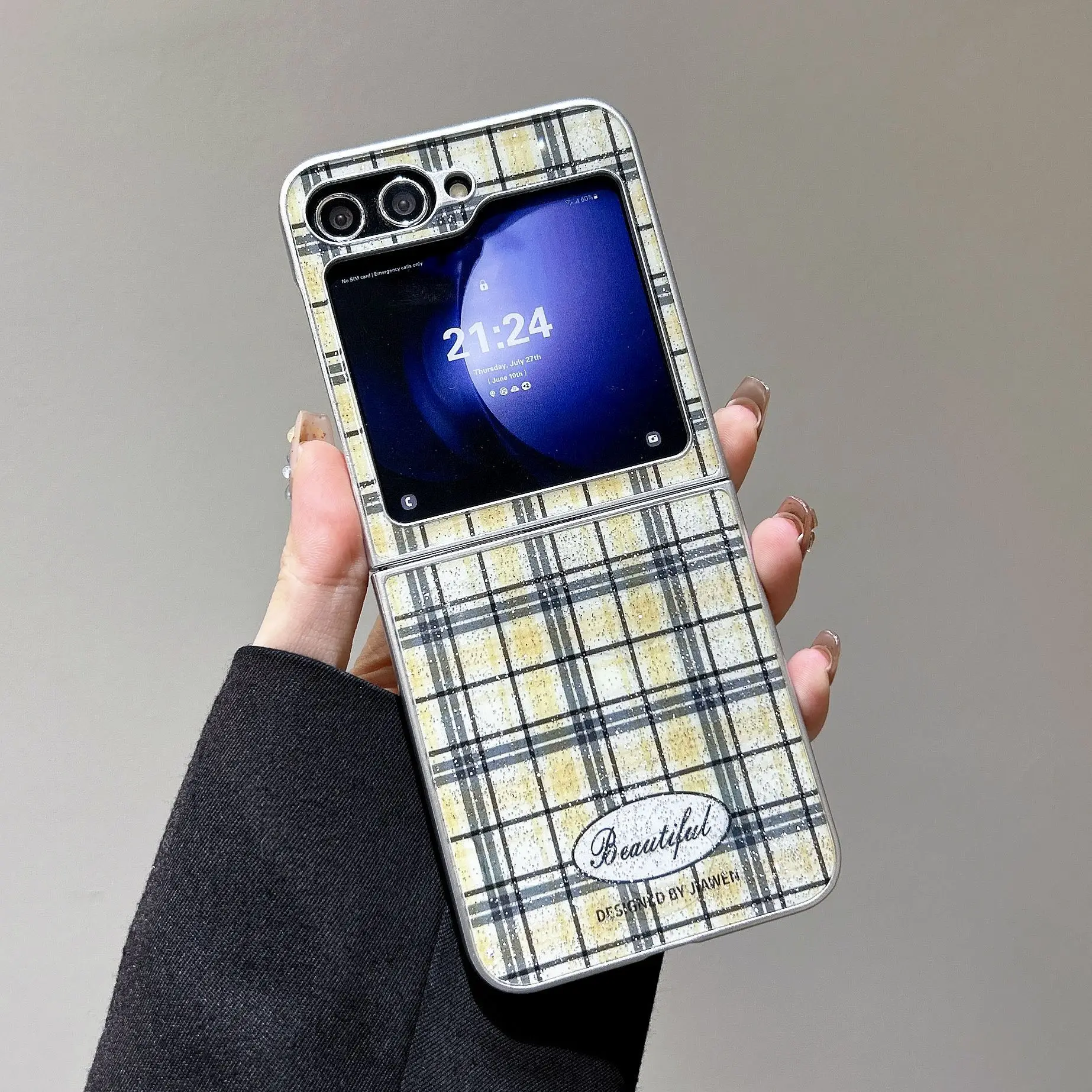 Yellow Plaid Phone Case for Samsung Galaxy Z Flip 7 6 5 4 Protective Back Cover for ZFlip5 ZFlip6 ZFlip7 Case Shell
Yellow Plaid Phone Case for Samsung Galaxy Z Flip 7 6 5 4 Protective Back Cover for ZFlip5 ZFlip6 ZFlip7 Case Shell