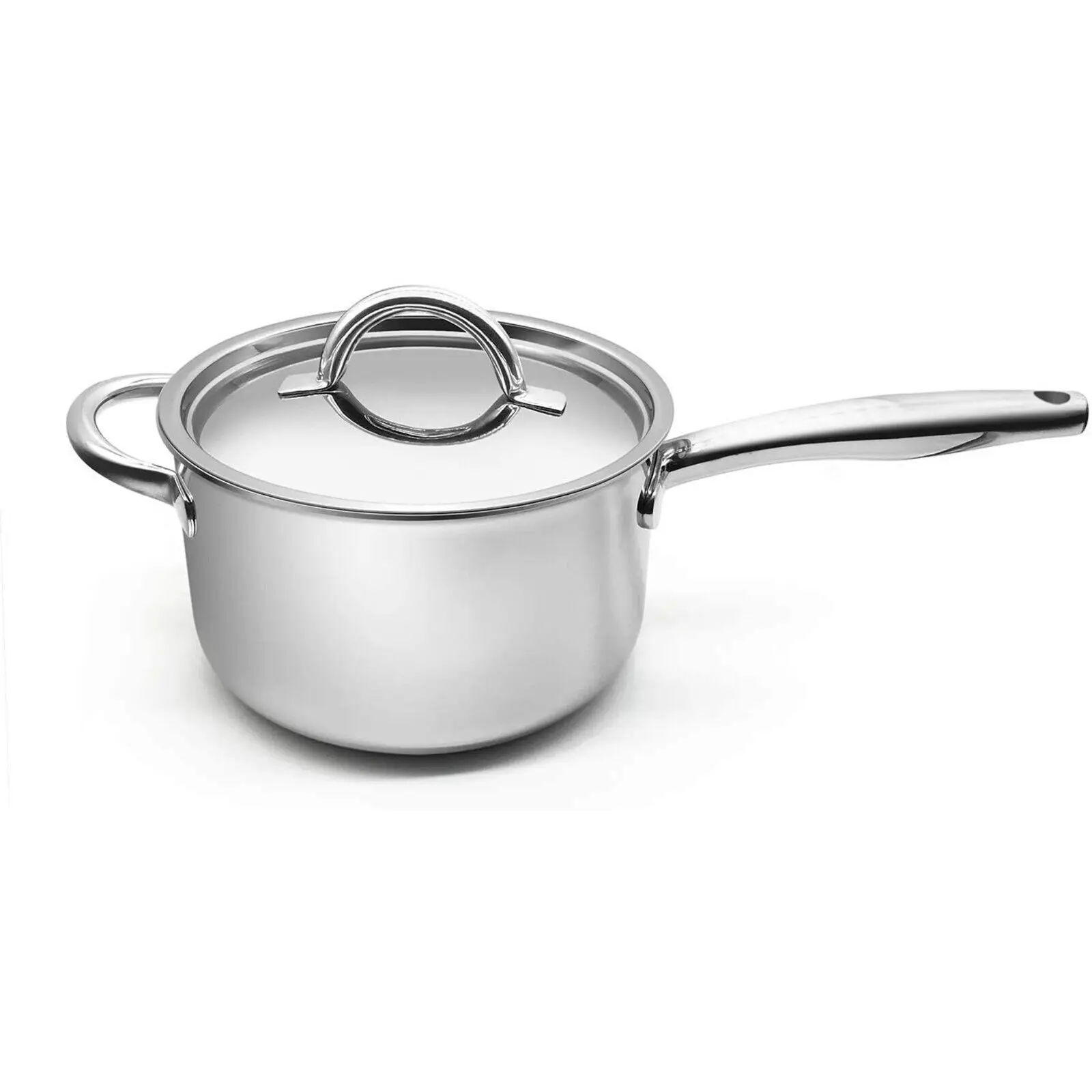 US Fortune Candy 4-quart cookware, 18/8 stainless steel three-layer cookware with lid-
US Fortune Candy 4-quart cookware, 18/8 stainless steel three-layer cookware with lid-