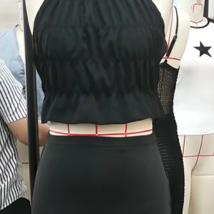 Elegant Two Piece Skirts Sets for Women Solid Color Smocked Halter Neck Sleeveless Crop Tops Slim Fit Long Skirt Outfits
Elegant Two Piece Skirts Sets for Women Solid Color Smocked Halter Neck Sleeveless Crop Tops Slim Fit Long Skirt Outfits