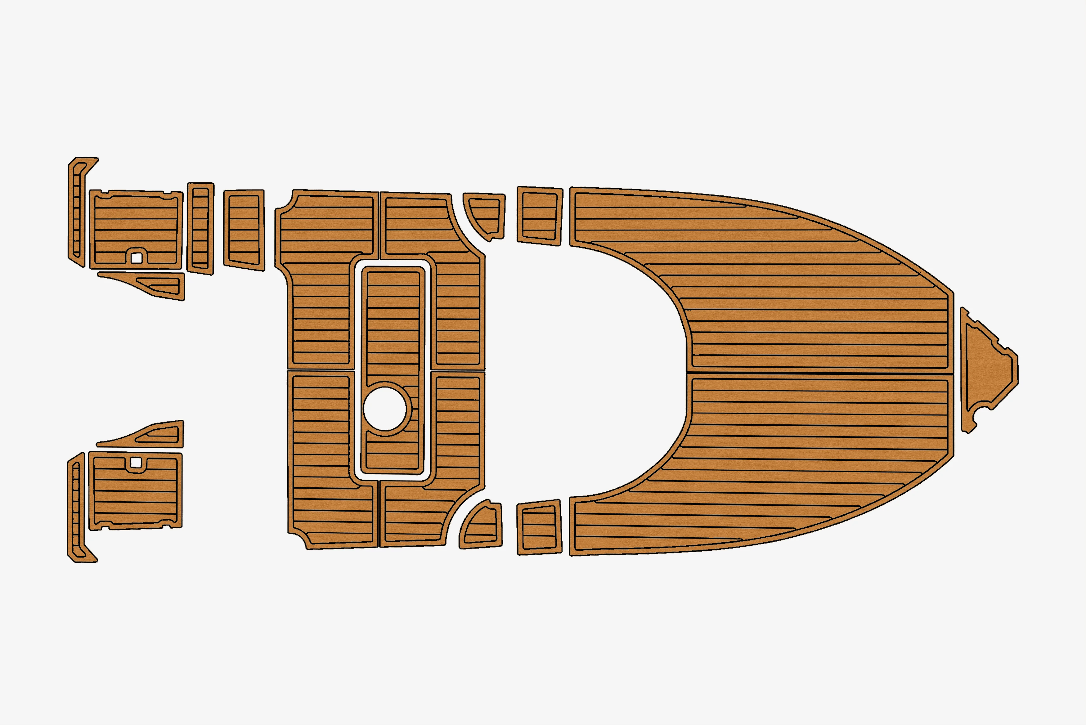 2020 Benetau Barracuda 595 SD 1/4" 6mm EVA foam Non-Slip PVC Teak Decking marine Mat seadek gatorstep carpet Marine Floor
2020 Benetau Barracuda 595 SD 1/4" 6mm EVA foam Non-Slip PVC Teak Decking marine Mat seadek gatorstep carpet Marine Floor