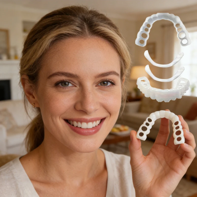 4pcs Unisex Upper Lower Teeth Guard, Flexible White Comfortable Mouth Guard with Soft Flexible Material CK848
4pcs Unisex Upper Lower Teeth Guard, Flexible White Comfortable Mouth Guard with Soft Flexible Material CK848