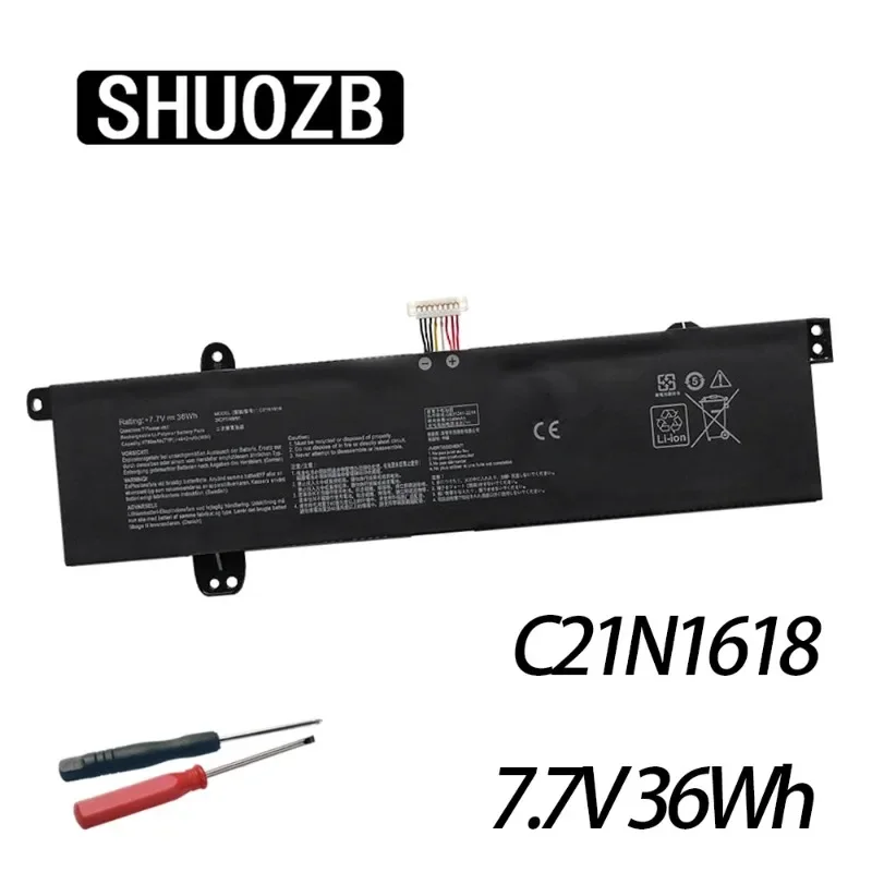 SHUOZB C21N1618 Аккумулятор для ноутбука Asus VivoBook X402B X402BP X402BA E402BA E402BP R417BP R417BA F402BA L402BA 2ICP7/49/91 7,7 V
SHUOZB C21N1618 Аккумулятор для ноутбука Asus VivoBook X402B X402BP X402BA E402BA E402BP R417BP R417BA F402BA L402BA 2ICP7/49/91 7,7 V