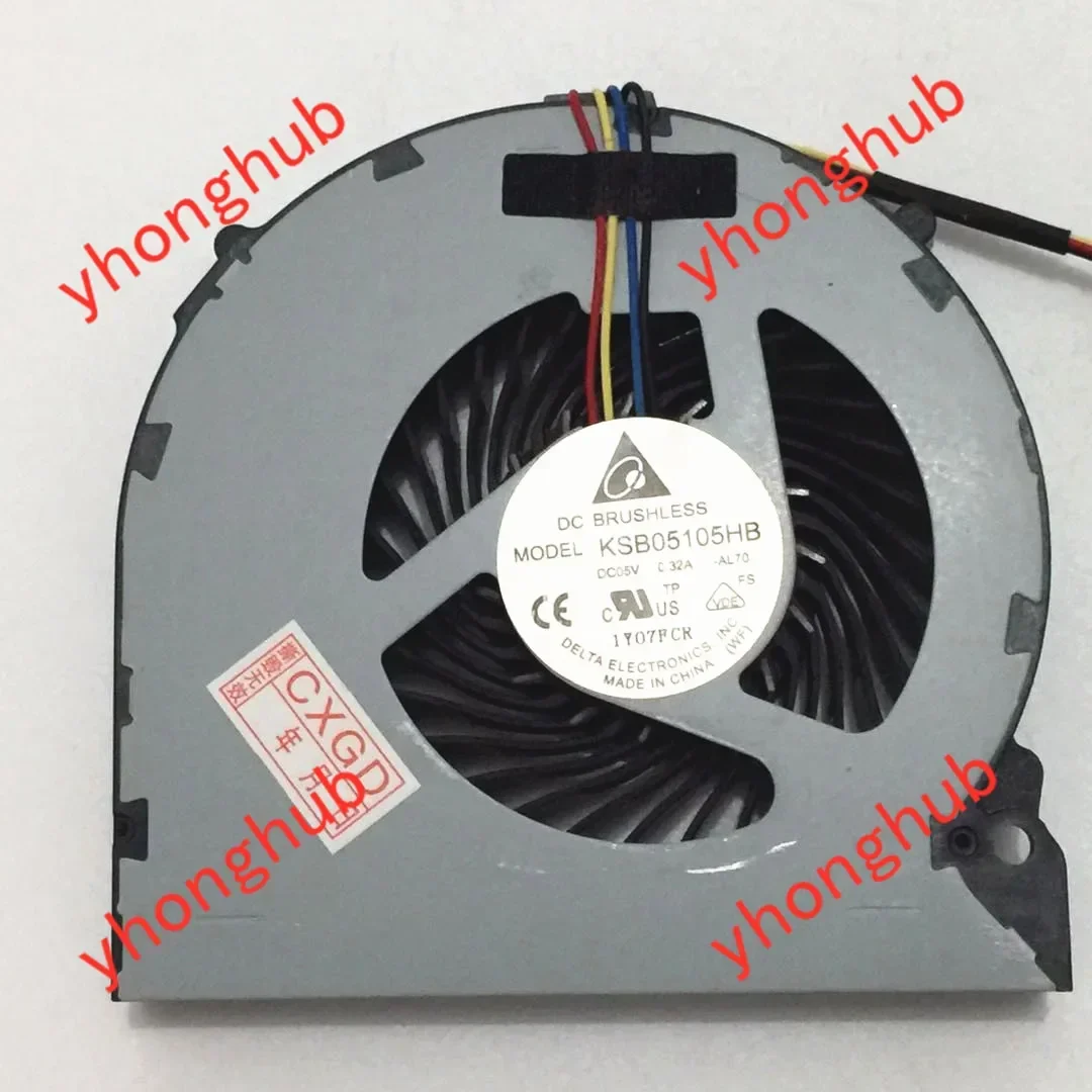 Вентилятор охлаждения KSB05105HB AL70 DC 5V 0.32A SVE171A11M SVE171B11M SVE171C11M
Вентилятор охлаждения KSB05105HB AL70 DC 5V 0.32A SVE171A11M SVE171B11M SVE171C11M