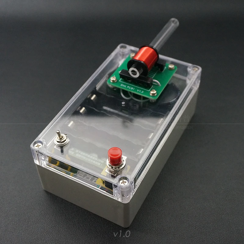 High voltage long-range electromagnetic gun kit DIY parts Finished coil model Electronic physics Science experiment Material
High voltage long-range electromagnetic gun kit DIY parts Finished coil model Electronic physics Science experiment Material