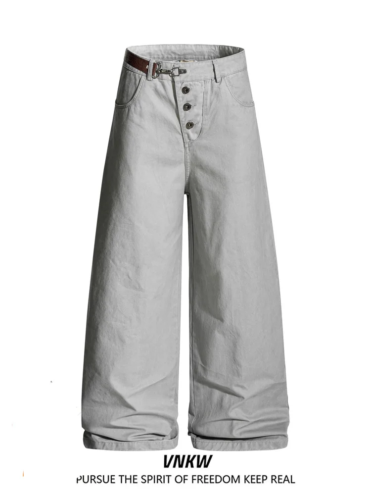 American Retro Street Wide Leg Work Pants Men's Loose Straight Casual Long Trousers Casual Loose Fit Zipper mid Waist Cotton
American Retro Street Wide Leg Work Pants Men's Loose Straight Casual Long Trousers Casual Loose Fit Zipper mid Waist Cotton