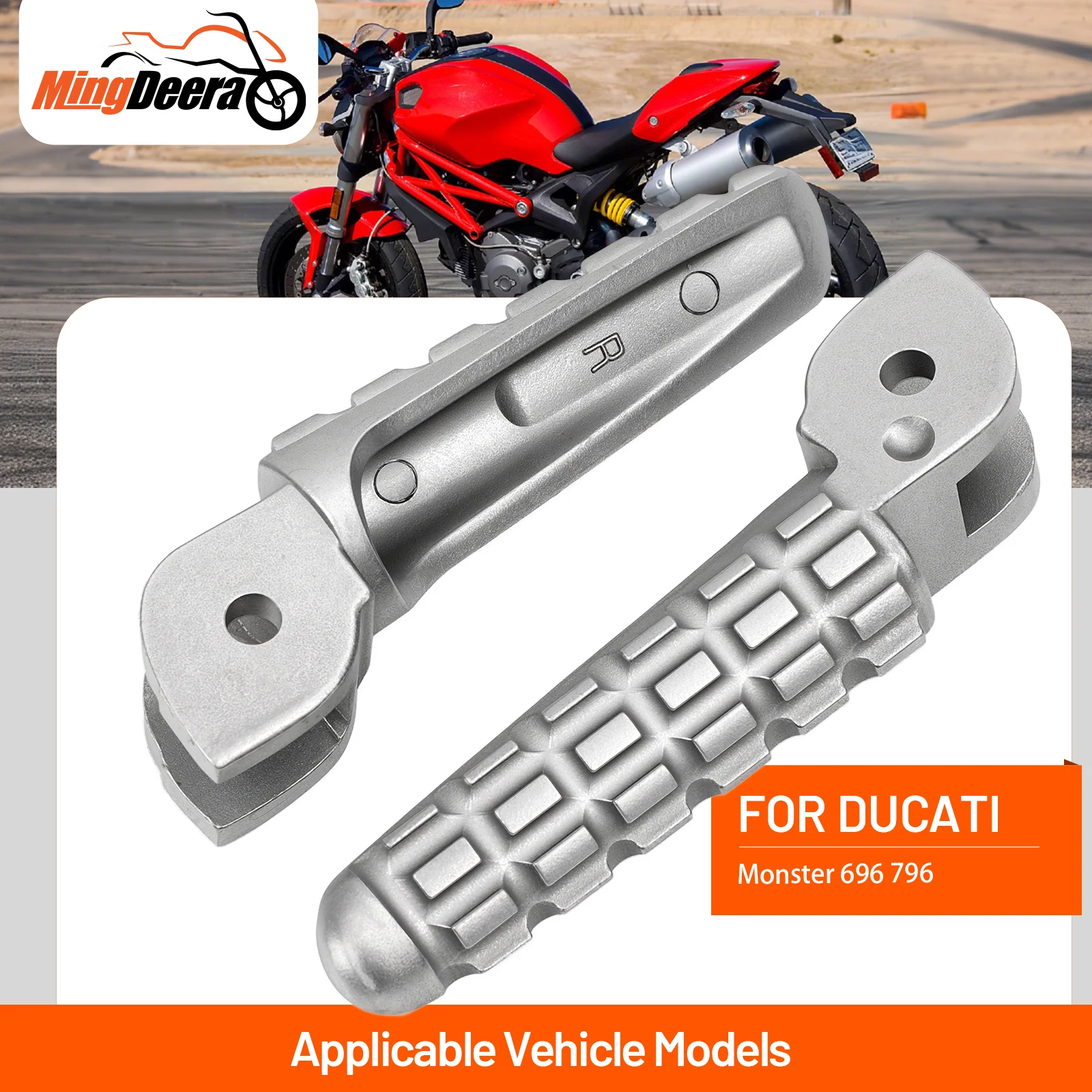 Motorcycle Front Foot Rests Foot Pegs For Ducati Monster 696 796 2009-2014 Motorcycle Footrests Accessories
Motorcycle Front Foot Rests Foot Pegs For Ducati Monster 696 796 2009-2014 Motorcycle Footrests Accessories