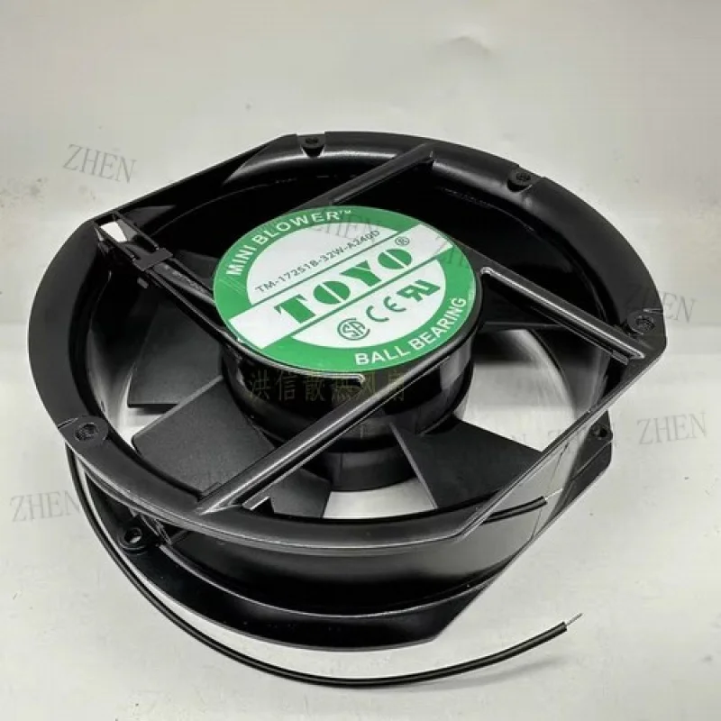 Y FOR TOYO TM-172S1B-32W-A240D 17251 220V 17CM Cabinet Axial Cooling Fan
Y FOR TOYO TM-172S1B-32W-A240D 17251 220V 17CM Cabinet Axial Cooling Fan