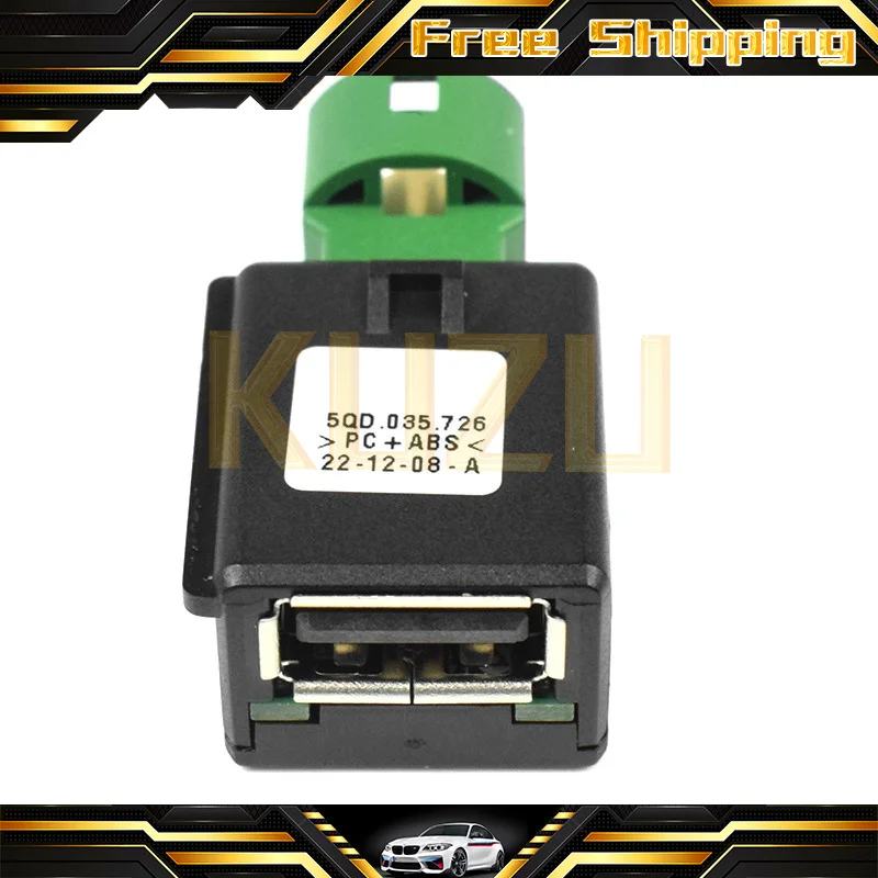 USB AUX AMI MDI Install Plug Socket Interface Adapter For VW Golf MK7 Tiguan 5Q0035726
USB AUX AMI MDI Install Plug Socket Interface Adapter For VW Golf MK7 Tiguan 5Q0035726