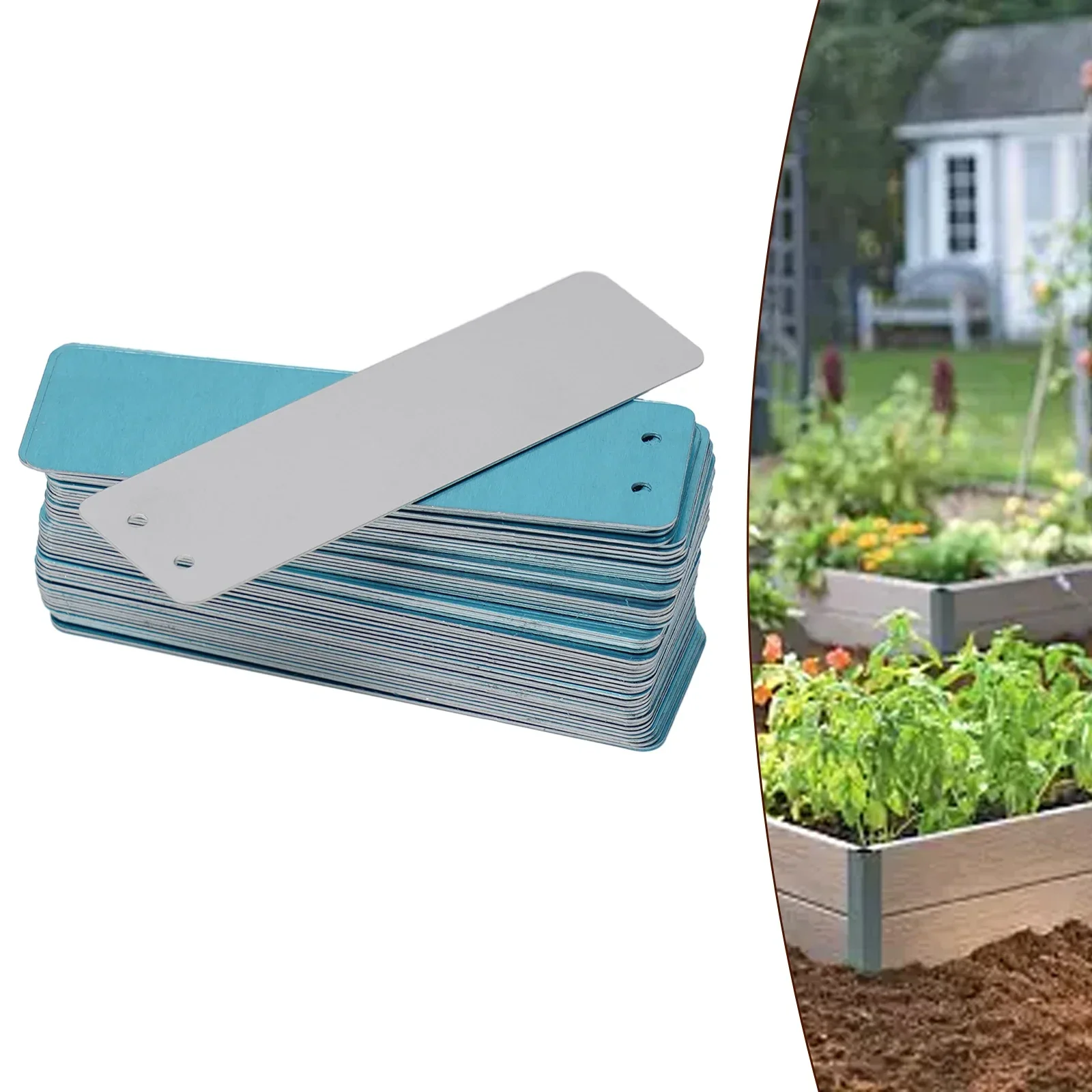 High Quality Durable Plant Labels Planting Tools Accessories Double Sided For Garden Metal Labels Tree ID Tags
High Quality Durable Plant Labels Planting Tools Accessories Double Sided For Garden Metal Labels Tree ID Tags