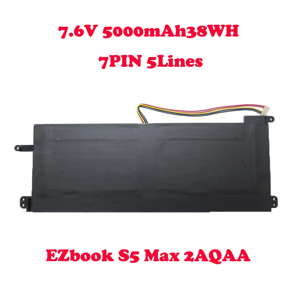 Аккумулятор для ноутбука Jumper EZbook S5 Max1 Max3 Max4 5000 мАч 38WH 7,6 В 7PIN 5 линий Новый S5 Max 3/S5 Max 4/S5 Max 1
Аккумулятор для ноутбука Jumper EZbook S5 Max1 Max3 Max4 5000 мАч 38WH 7,6 В 7PIN 5 линий Новый S5 Max 3/S5 Max 4/S5 Max 1
