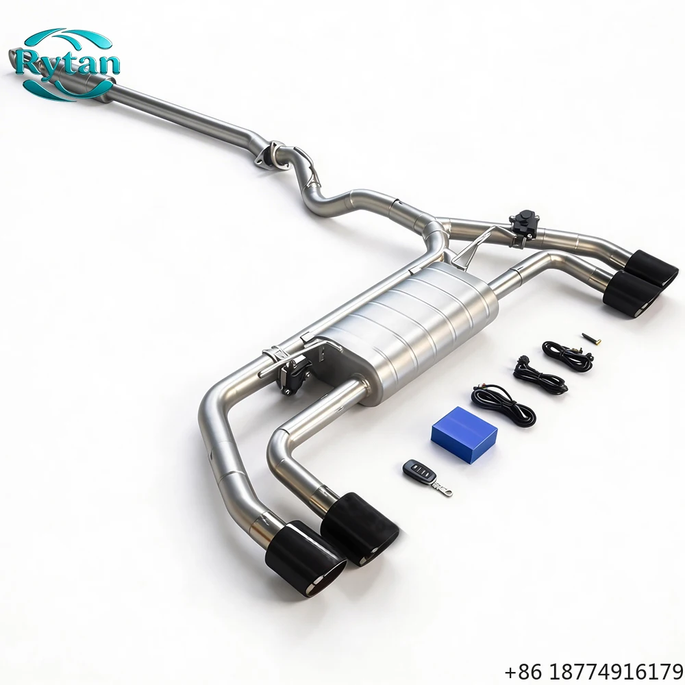 Exhaust Pipe Exhaust Valved Stainless Steel or Titanium Valvetronic Exhaust System Catback for 2013 328i, 2.0T
Exhaust Pipe Exhaust Valved Stainless Steel or Titanium Valvetronic Exhaust System Catback for 2013 328i, 2.0T
