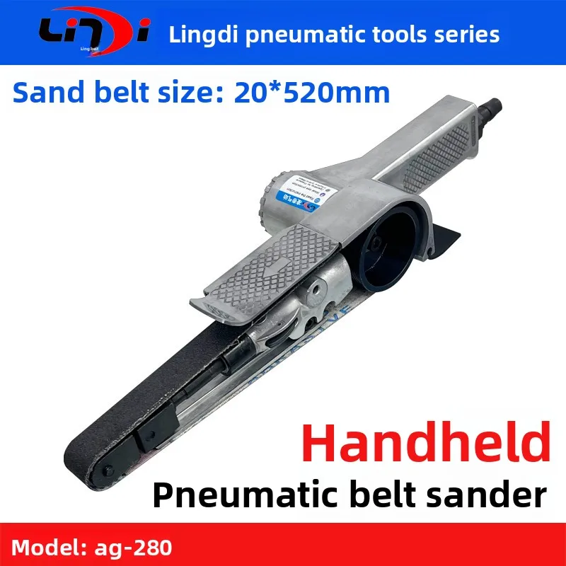 Ag-280 Belt Sander 20*520mm Pneumatic Belt Sander Belt Sandpaper Machine Abrasive Polishing Machine
Ag-280 Belt Sander 20*520mm Pneumatic Belt Sander Belt Sandpaper Machine Abrasive Polishing Machine