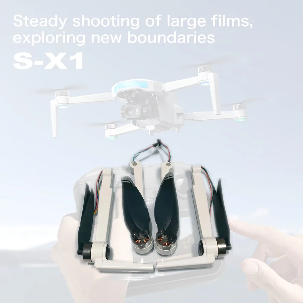 4PCS Brushless Motor Arm With Blade Propeller for LSRC S-X1 Drone RC Quadcopter Spare Part Accessories
4PCS Brushless Motor Arm With Blade Propeller for LSRC S-X1 Drone RC Quadcopter Spare Part Accessories