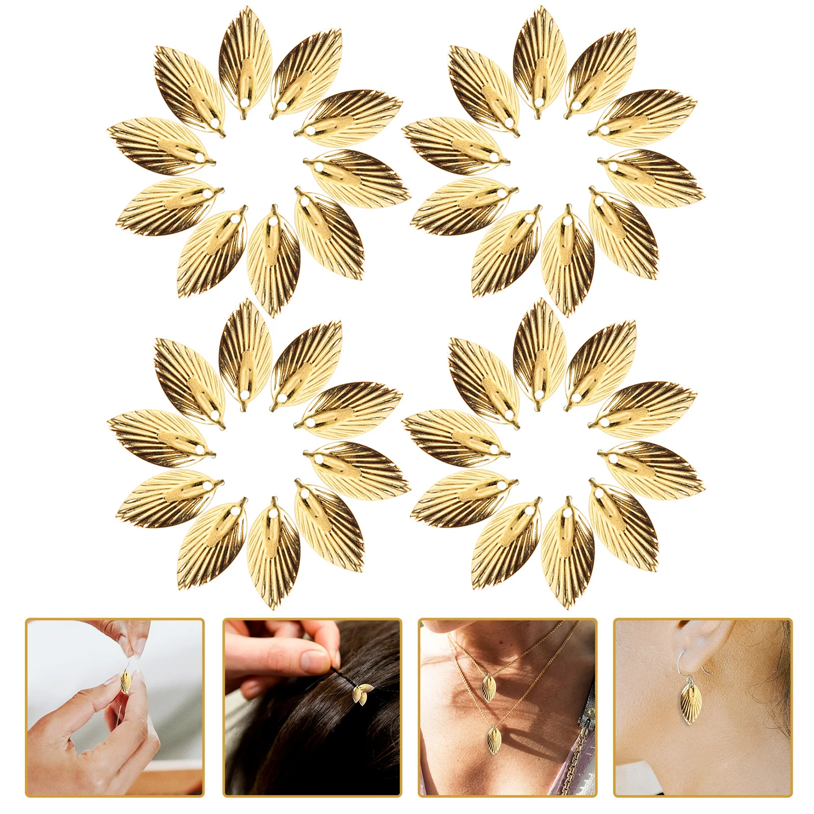 200Pcs Leaf Charms Metal Durable DIY Jewelry Charms for Necklace Bracelet Earrings Craft Supplies Pendants for Jewelry Making
200Pcs Leaf Charms Metal Durable DIY Jewelry Charms for Necklace Bracelet Earrings Craft Supplies Pendants for Jewelry Making