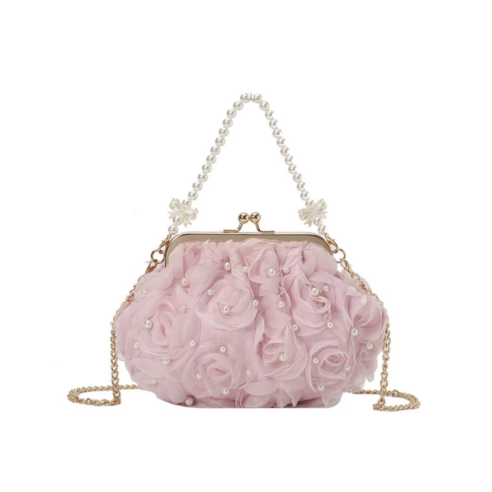 Pearl Handbag Flower Shoulder Bag Fashionable Versatile Messenger Bag Stylish Design Everyday Use Handbag
Pearl Handbag Flower Shoulder Bag Fashionable Versatile Messenger Bag Stylish Design Everyday Use Handbag