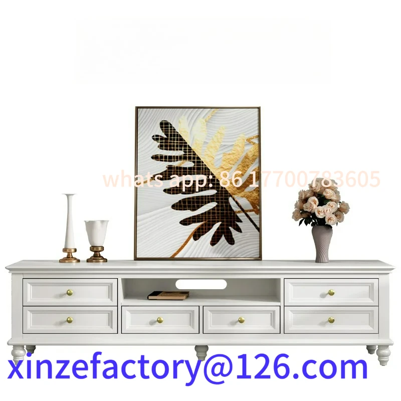 Customizable LXC wood TV cabinet simple living room furniture low cabinet small apartment drawer white light luxury complete flo
Customizable LXC wood TV cabinet simple living room furniture low cabinet small apartment drawer white light luxury complete flo