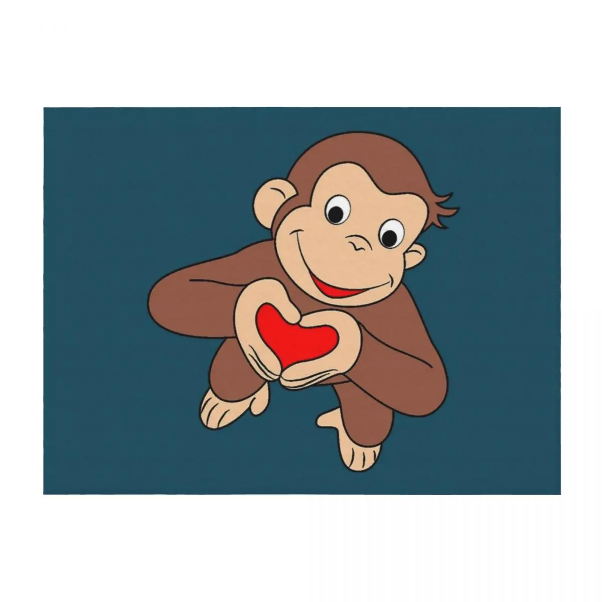 Curious George Is All Heart Throw Blanket For Decorative Sofa warm winter Plaid on the sofa Extra Large Throw Blankets
Curious George Is All Heart Throw Blanket For Decorative Sofa warm winter Plaid on the sofa Extra Large Throw Blankets