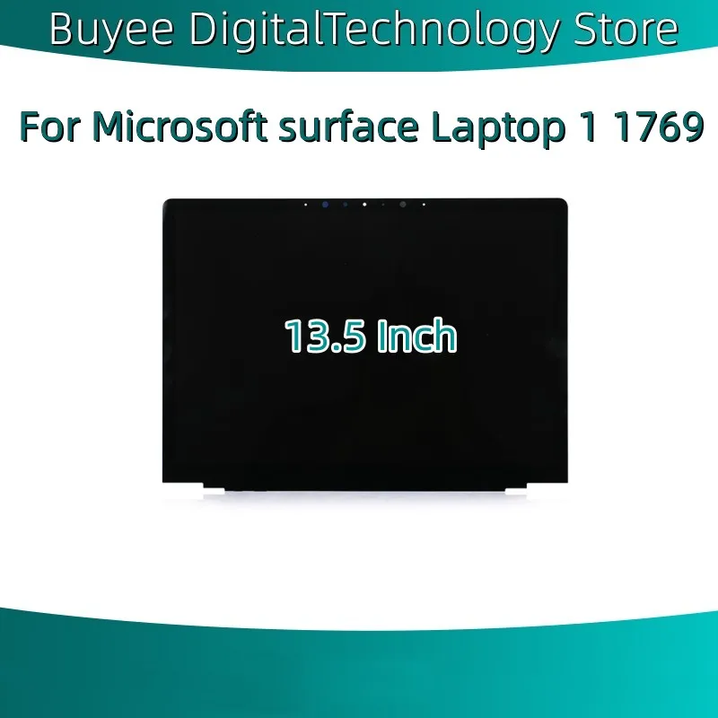 13.5 Inch Original For Microsoft Surface Laptop 1 1769 Laptop LCD Screen Assembly Touch Screen Digitizer Display Replacement
13.5 Inch Original For Microsoft Surface Laptop 1 1769 Laptop LCD Screen Assembly Touch Screen Digitizer Display Replacement