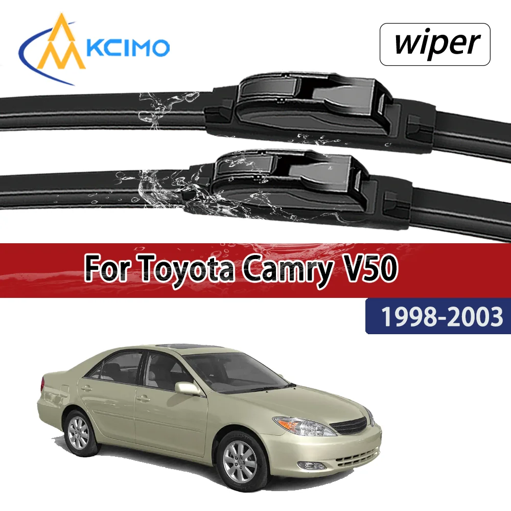 For Toyota Camry V50 1998–2003 1999 2000 Compatible Durable Silent Front Wiper Blades Car Windscreen Auto Window Accessories
For Toyota Camry V50 1998–2003 1999 2000 Compatible Durable Silent Front Wiper Blades Car Windscreen Auto Window Accessories
