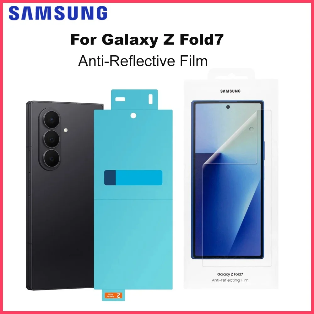 2PCS Original Samsung Galaxy Z Fold7 Anti-Reflective Film for Galaxy Z Fold 7 Screen Protector Anti-Glare Screen Film EF-UF966
2PCS Original Samsung Galaxy Z Fold7 Anti-Reflective Film for Galaxy Z Fold 7 Screen Protector Anti-Glare Screen Film EF-UF966