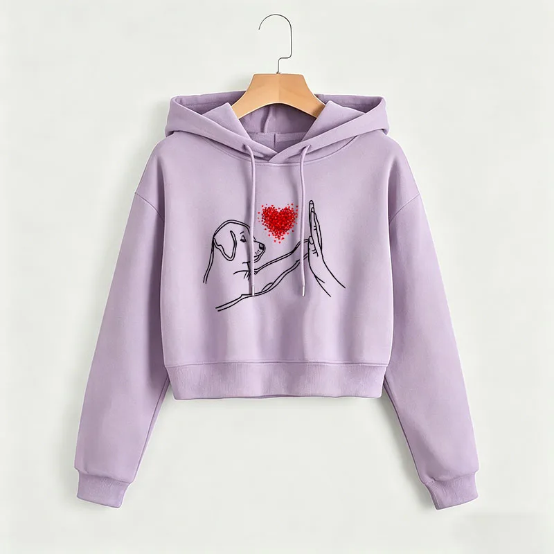 Funny Dog & Hand Hoodies Cropped Sweatshirt Crop Top Hoodie Y2k Sweatshirts Gothic Casual Style Clothes
Funny Dog & Hand Hoodies Cropped Sweatshirt Crop Top Hoodie Y2k Sweatshirts Gothic Casual Style Clothes