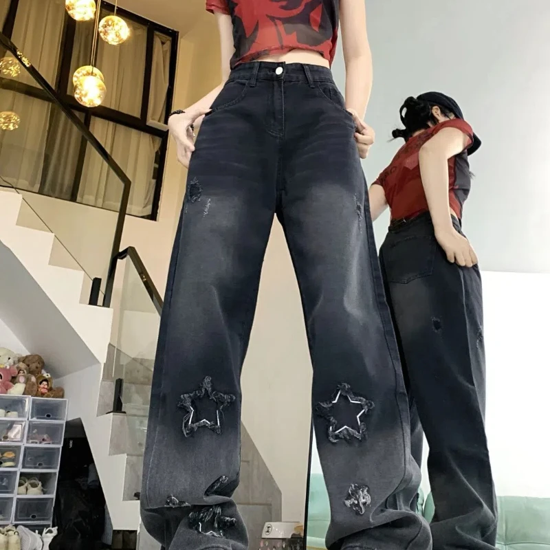 Embroidered Black Jeans for Women New High-waisted Slimming Pants
Embroidered Black Jeans for Women New High-waisted Slimming Pants