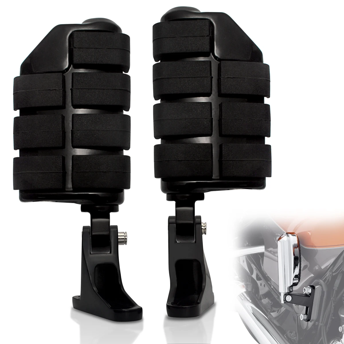 Motorcycle Rear Passenger Footpegs Mini Mount Footrest Kit Accessories For Harley Touring Road King Street Glide 1993-2024
Motorcycle Rear Passenger Footpegs Mini Mount Footrest Kit Accessories For Harley Touring Road King Street Glide 1993-2024