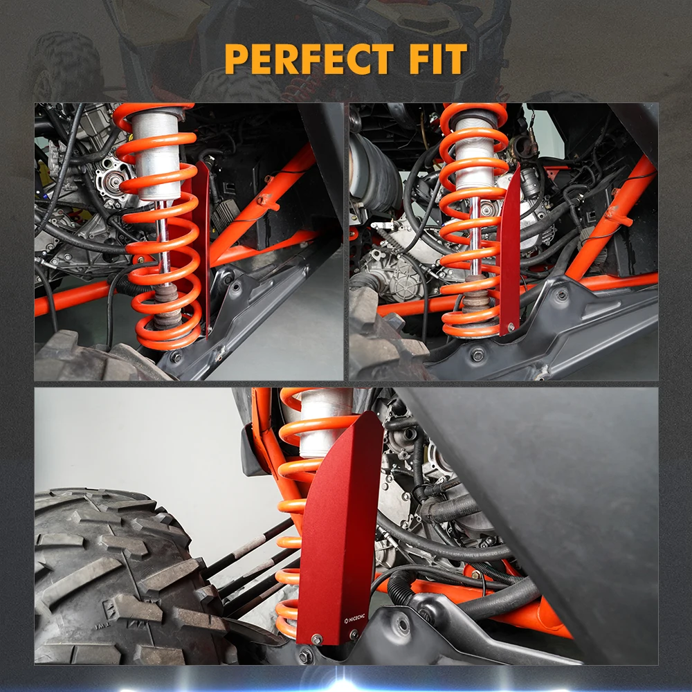 For Can Am Maverick X3 UTV Shock Guards Protector Cover Max R 4x4 XDS XMR XRC Turbo DPS 2017-2024 UTV Parts
For Can Am Maverick X3 UTV Shock Guards Protector Cover Max R 4x4 XDS XMR XRC Turbo DPS 2017-2024 UTV Parts