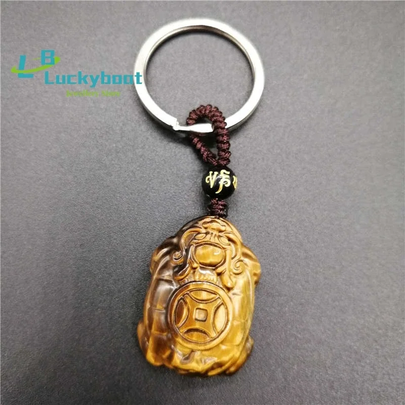 Natural Yellow Tiger eye KeyChain Carved Chinese Dragon Turtle KeyChain Lucky Amulet Bring Wealth Men Stone Jewelry
Natural Yellow Tiger eye KeyChain Carved Chinese Dragon Turtle KeyChain Lucky Amulet Bring Wealth Men Stone Jewelry