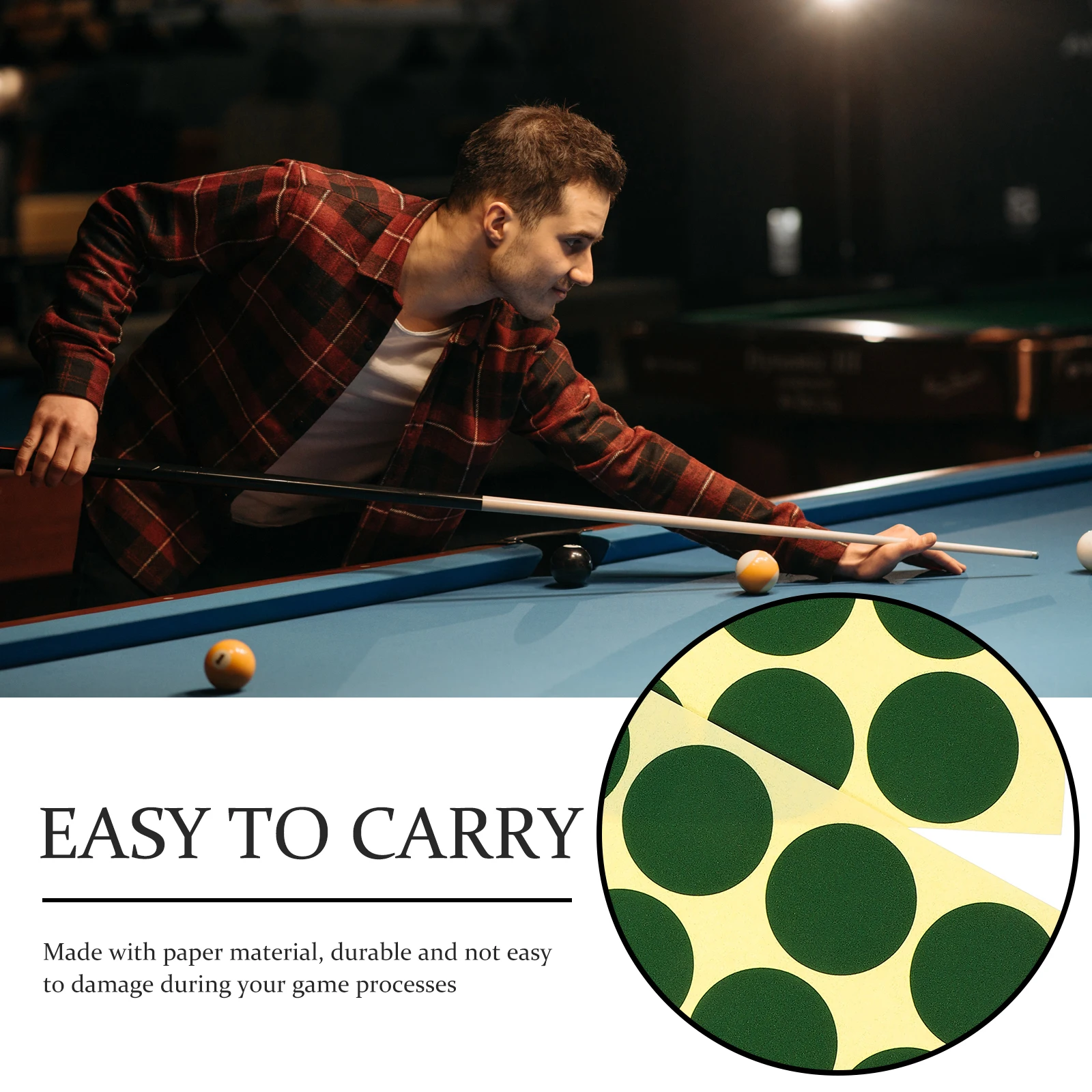 Billiard Table Green Dots Marker Stickers Self Adhesive Compact Size Snooker Spotting Easy Operation Pool Table Accessories
Billiard Table Green Dots Marker Stickers Self Adhesive Compact Size Snooker Spotting Easy Operation Pool Table Accessories