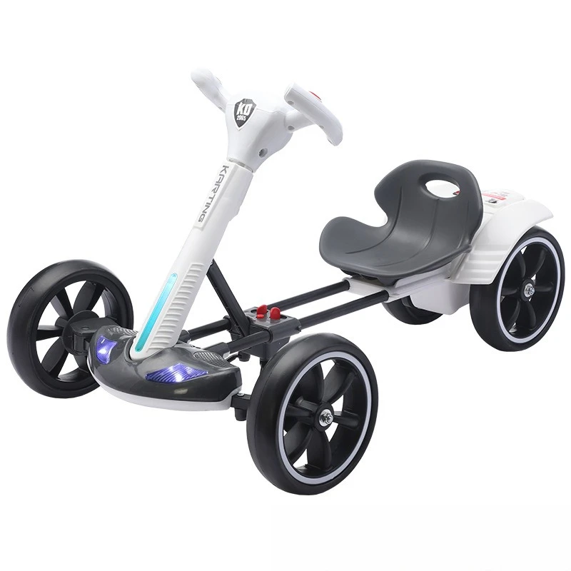 Kart electric four-wheeler foldable car free installation
Kart electric four-wheeler foldable car free installation