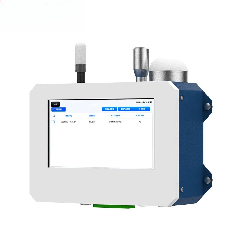 Online dust particle counter Laser dust particle counter Workshop air cleanliness detector
Online dust particle counter Laser dust particle counter Workshop air cleanliness detector