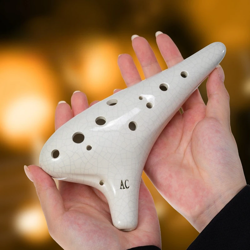 12 Hole Ocarina Alto C Tone Sound Healing Ocarina Beginner Professional Practice Ocarinas Portable Clay Orff Musical Instruments
12 Hole Ocarina Alto C Tone Sound Healing Ocarina Beginner Professional Practice Ocarinas Portable Clay Orff Musical Instruments